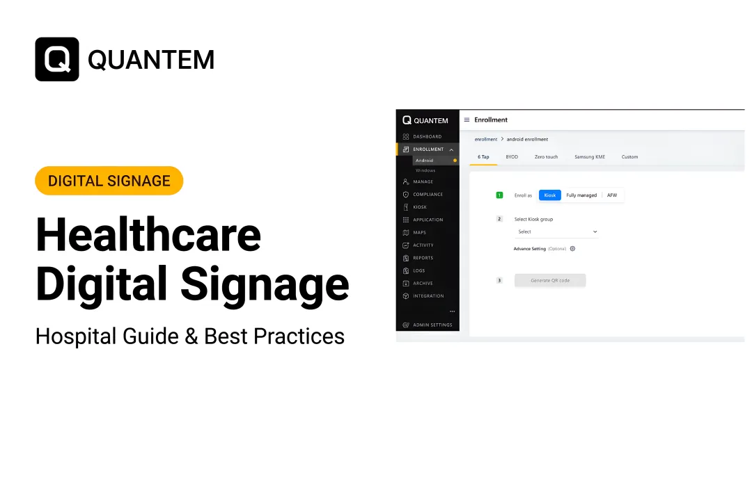 Healthcare Digital Signage: Hospital Guide & Best Practices