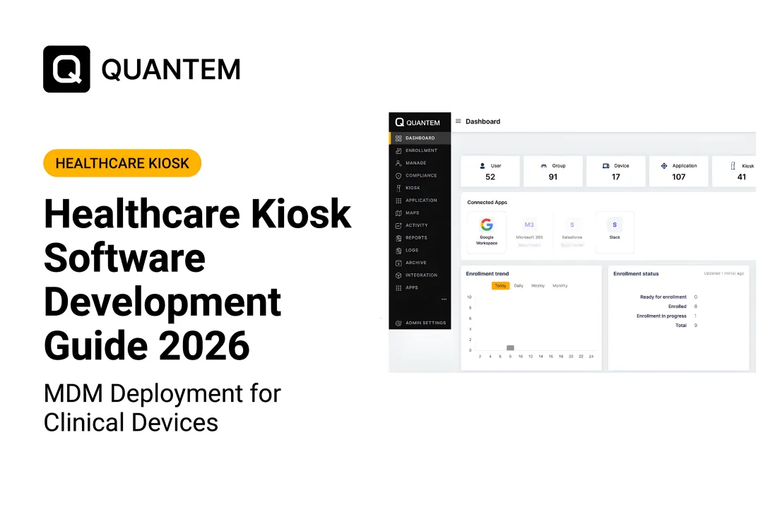 Healthcare Kiosk Software Development Guide 2026