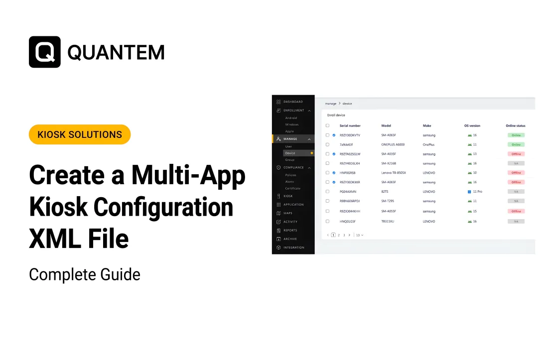 Create a Multi-App Kiosk Configuration XML File: Complete Guide