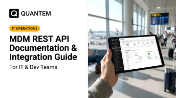 MDM REST API Documentation & Integration Guide