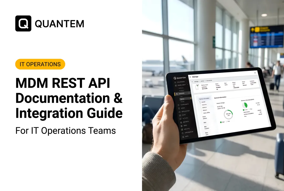 MDM REST API Documentation & Integration Guide