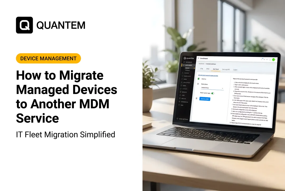 How to Migrate Managed Devices to Another MDM Service
