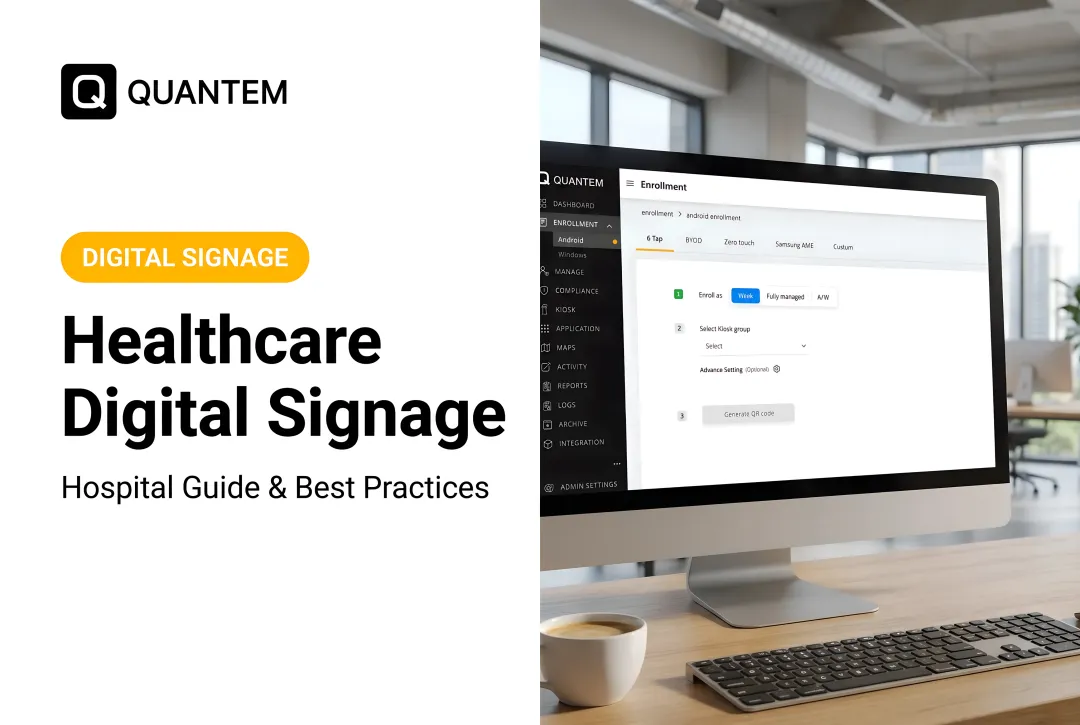 Healthcare Digital Signage: Hospital Guide & Best Practices
