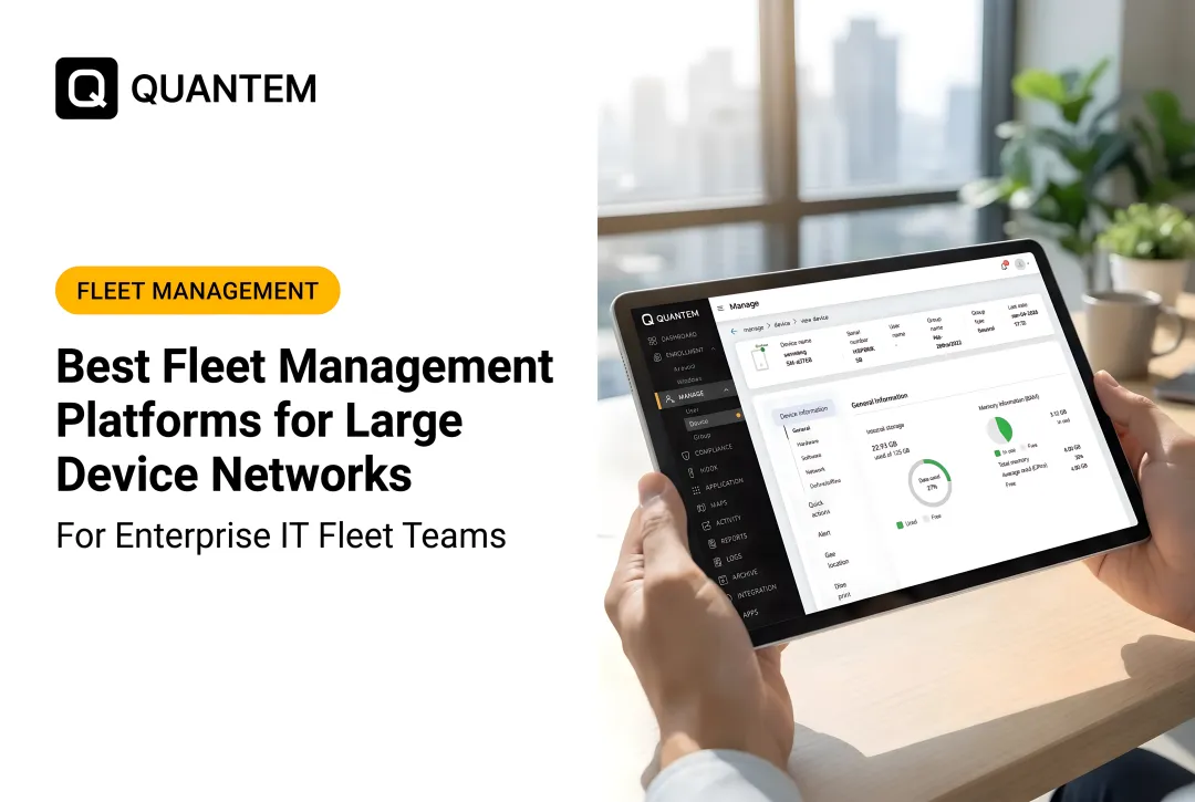 Best Fleet Management Platforms for Large Device Networks