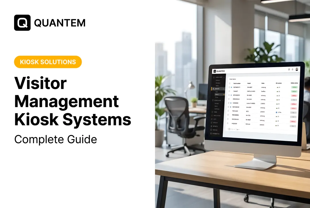 Visitor Management Kiosk Systems: Complete Guide