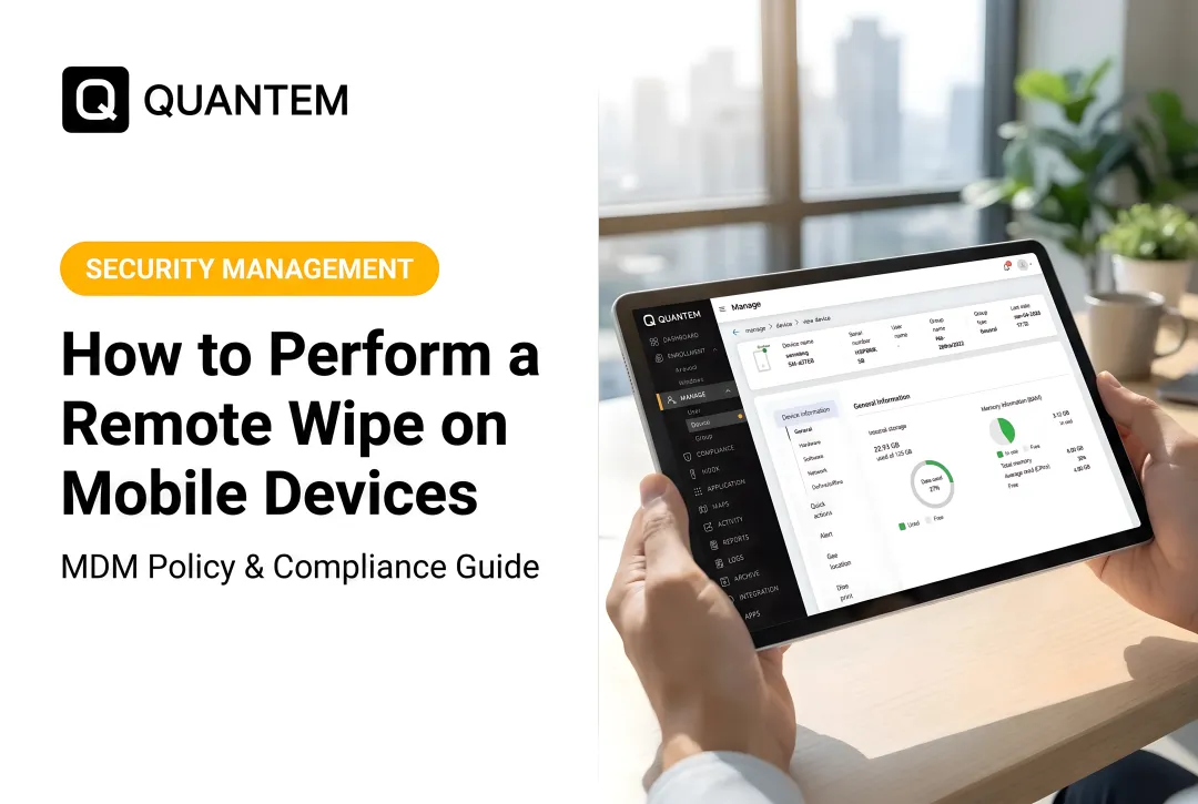 How to Perform a Remote Wipe on Mobile Devices