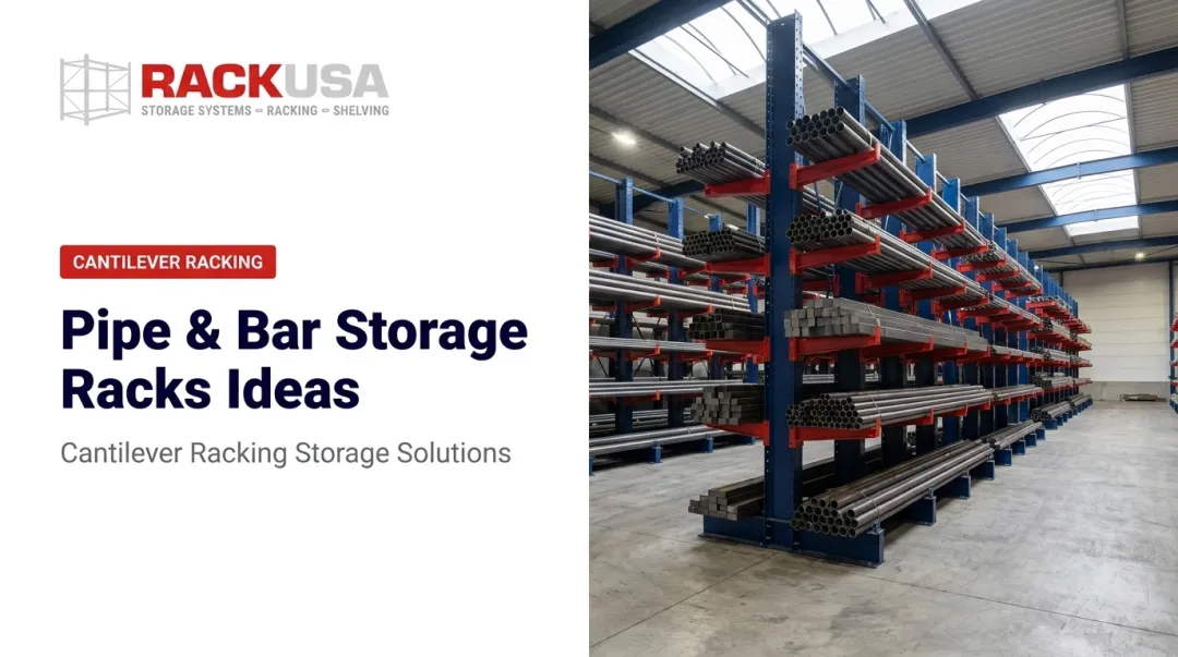 Pipe & Bar Storage Racks Ideas