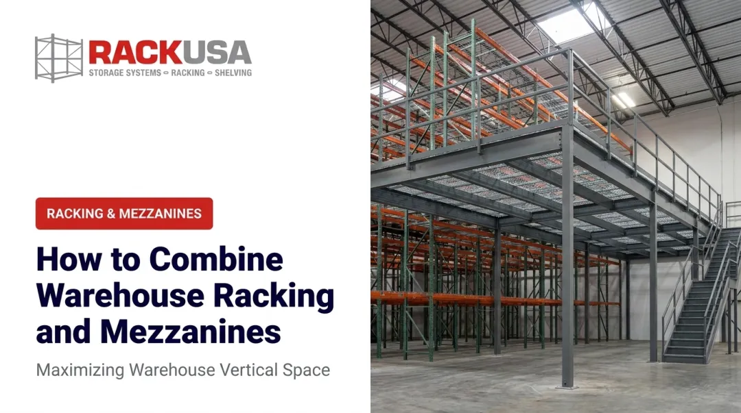 How to Combine Warehouse Racking and Mezzanines