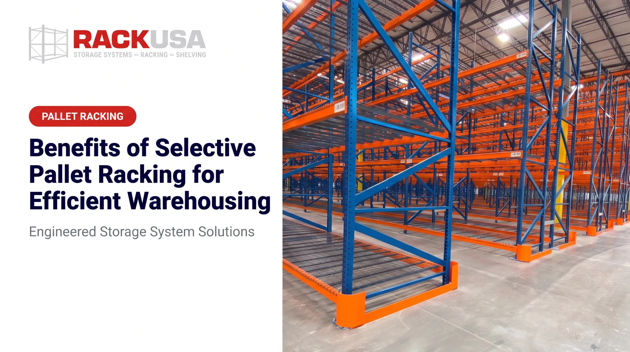 Benefits of Selective Pallet Racking for Efficient Warehousing