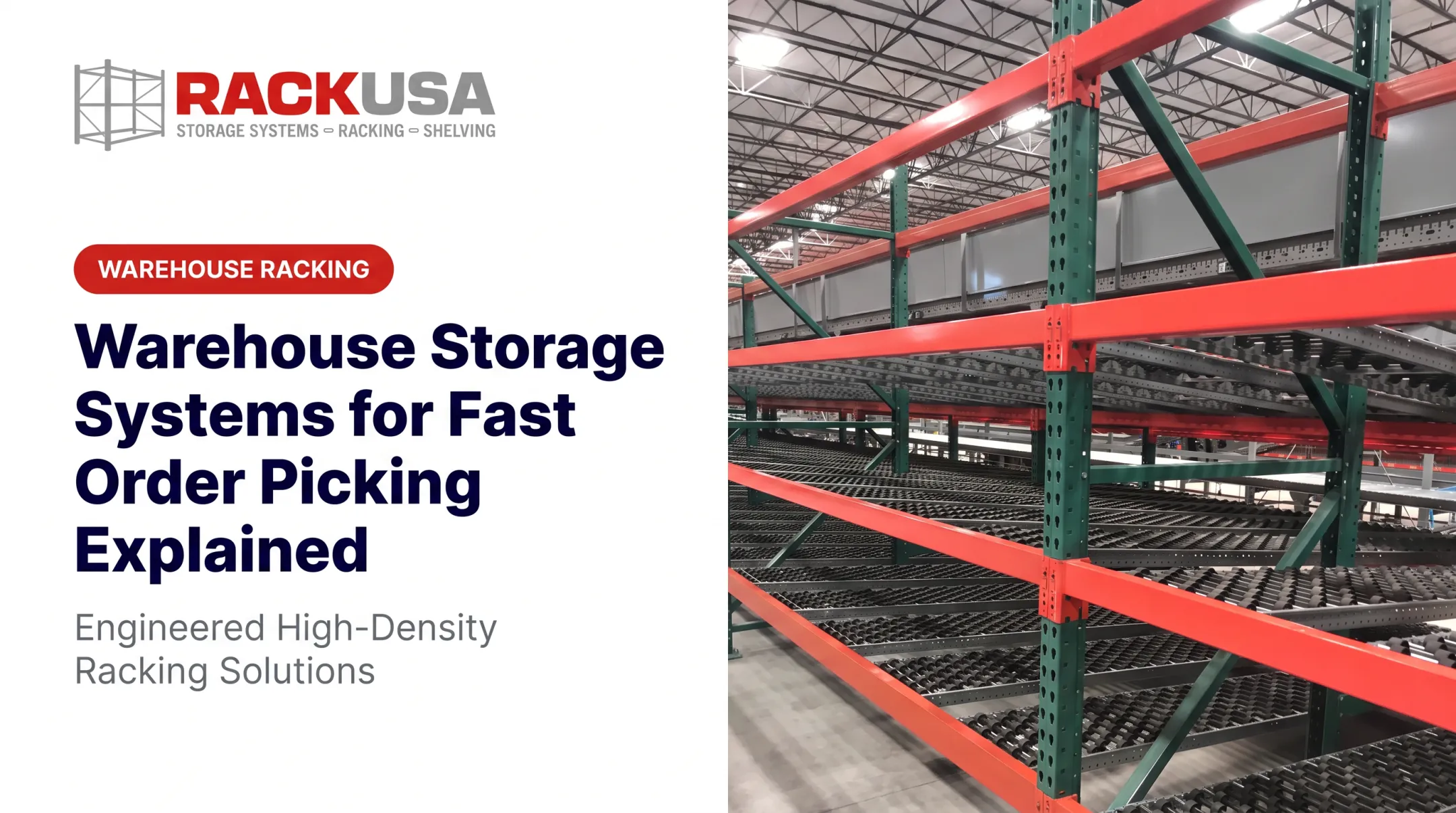 Warehouse Storage Systems for Fast Order Picking Explained