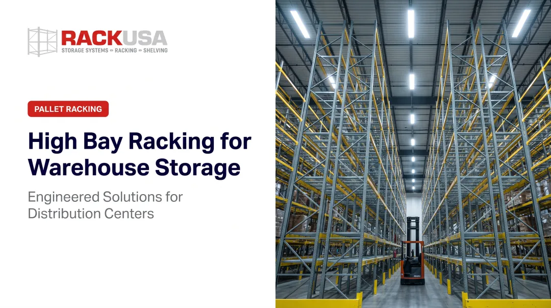 High Bay Racking for Warehouse Storage