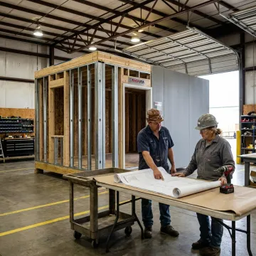 Tiny home construction planning process