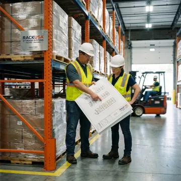 Warehouse rack layout review