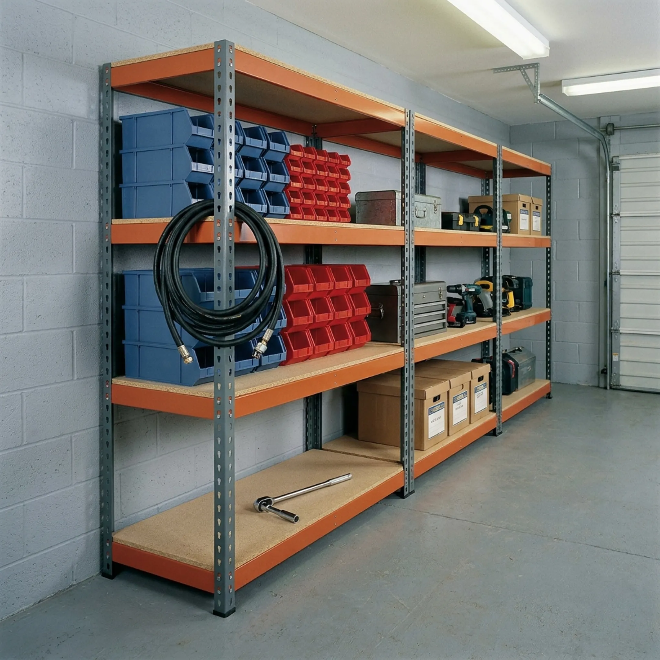 Garage and workshop shelving