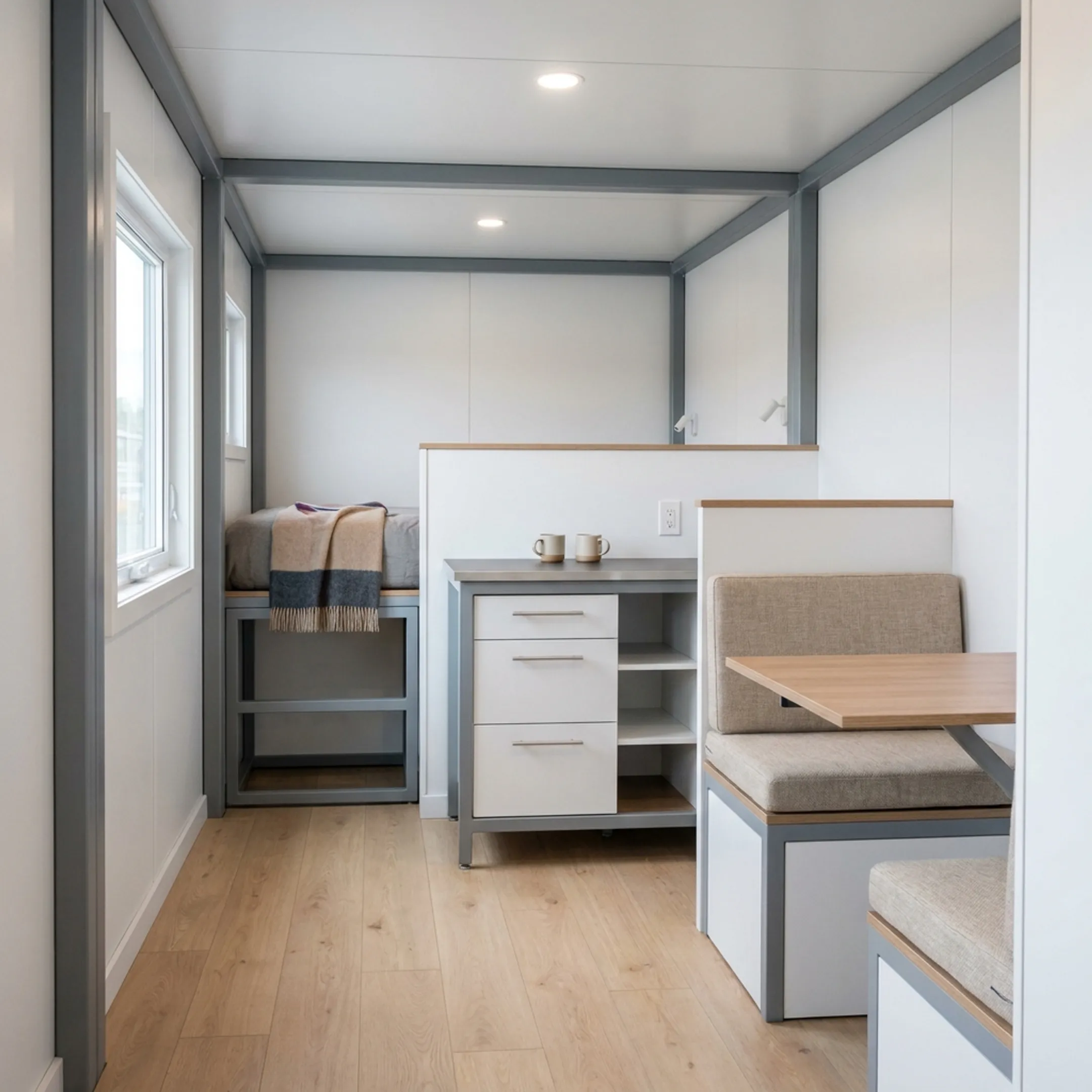Residential and recreational spaces