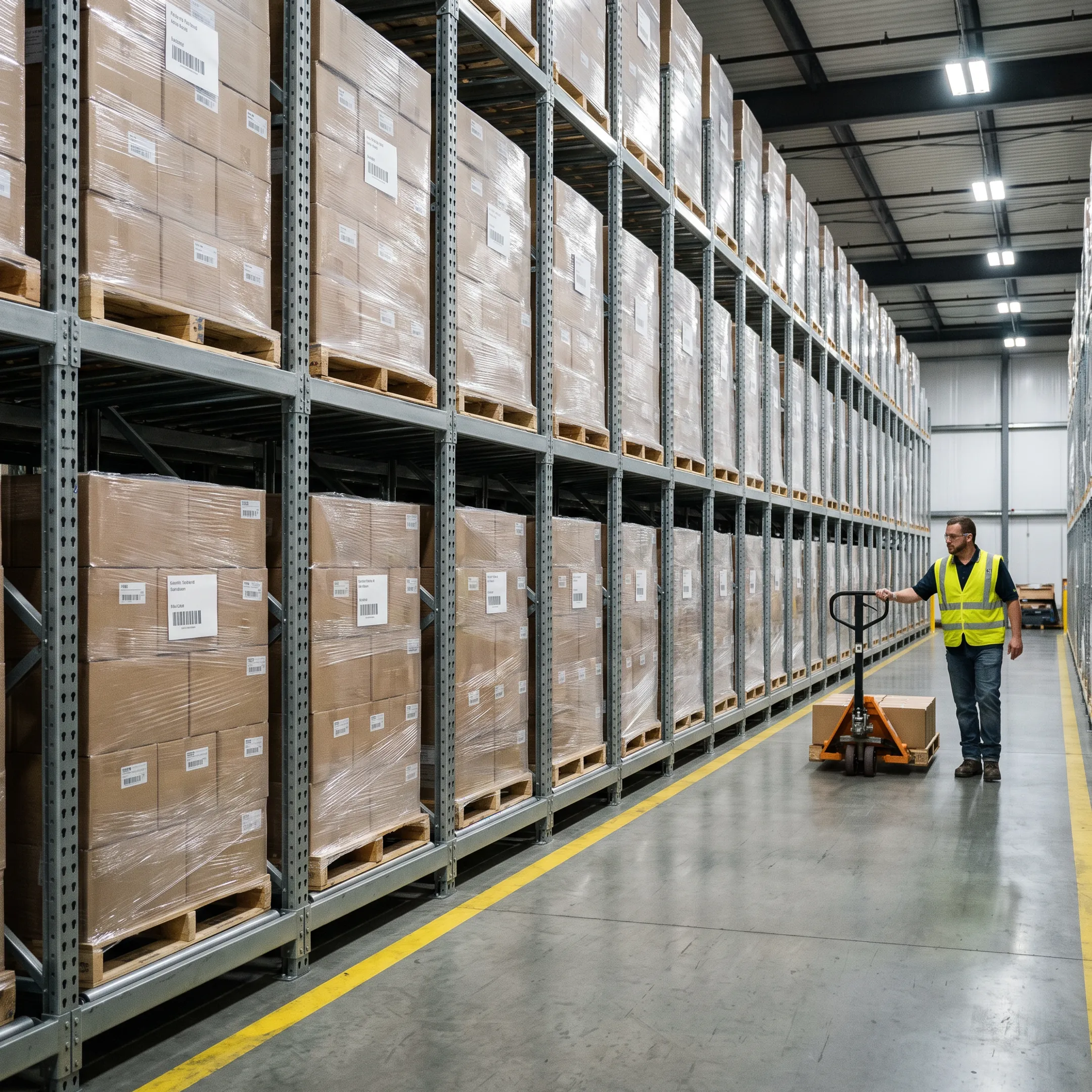 Pharmaceutical pallet storage