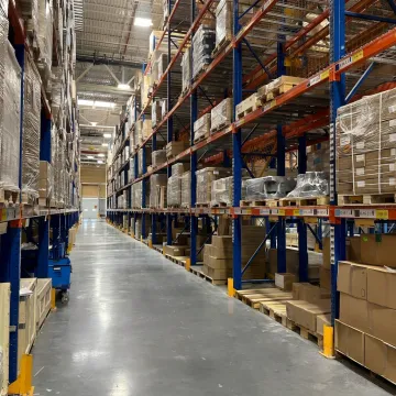 Structural Pallet Rack Beams and Upright Frames
