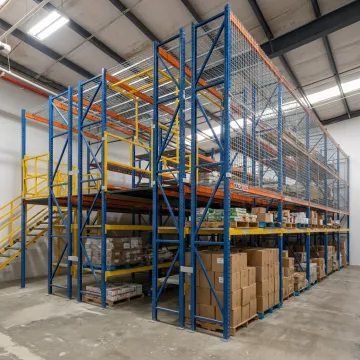 Rack Supported Mezzanine Systems for Warehouses