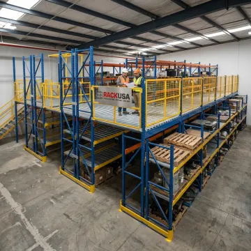 Mezzanine Decking & Steel Deck Options