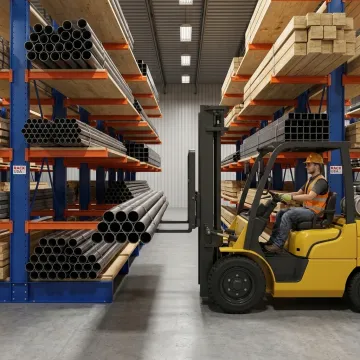 Cantilever Racking Systems for Long Loads