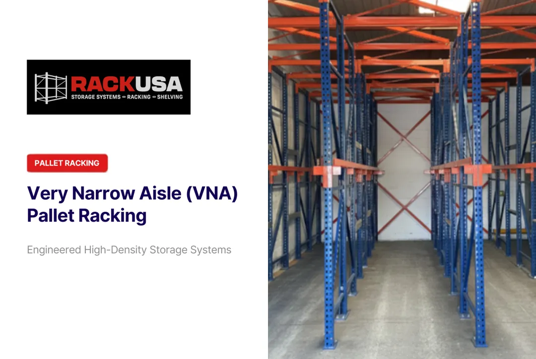 Very Narrow Aisle (VNA) Pallet Racking