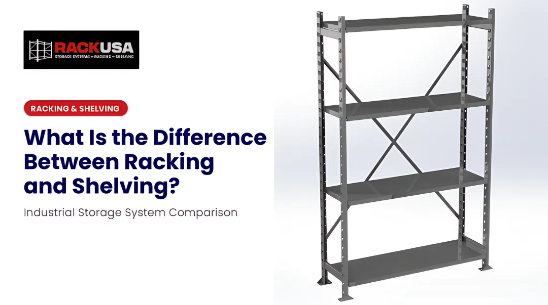 What Is the Difference Between Racking and Shelving?