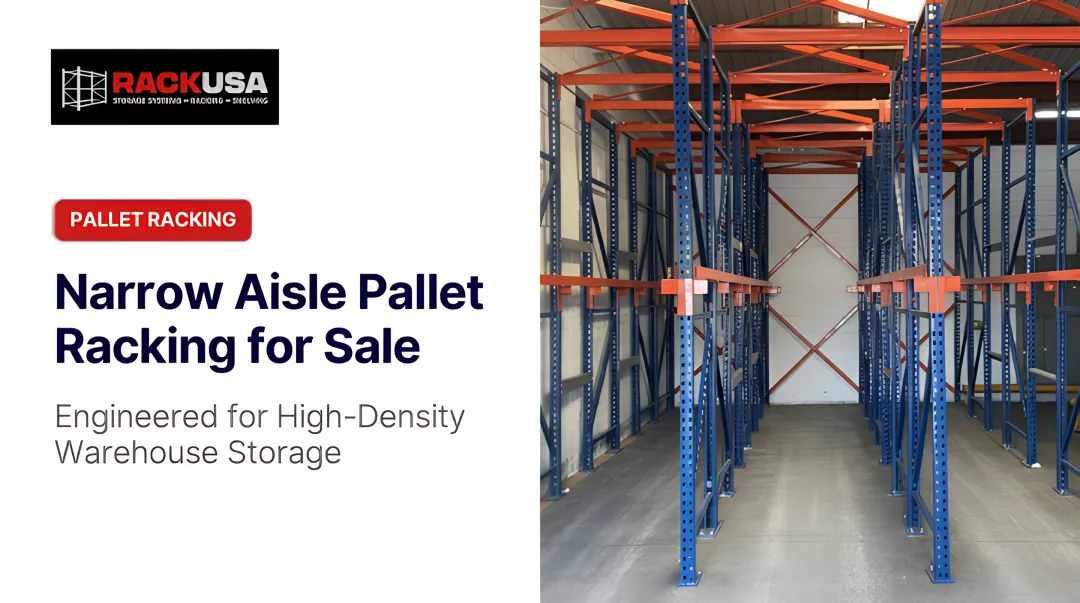 Narrow Aisle Pallet Racking for Sale