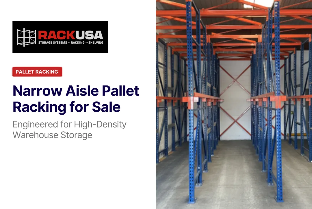 Narrow Aisle Pallet Racking for Sale