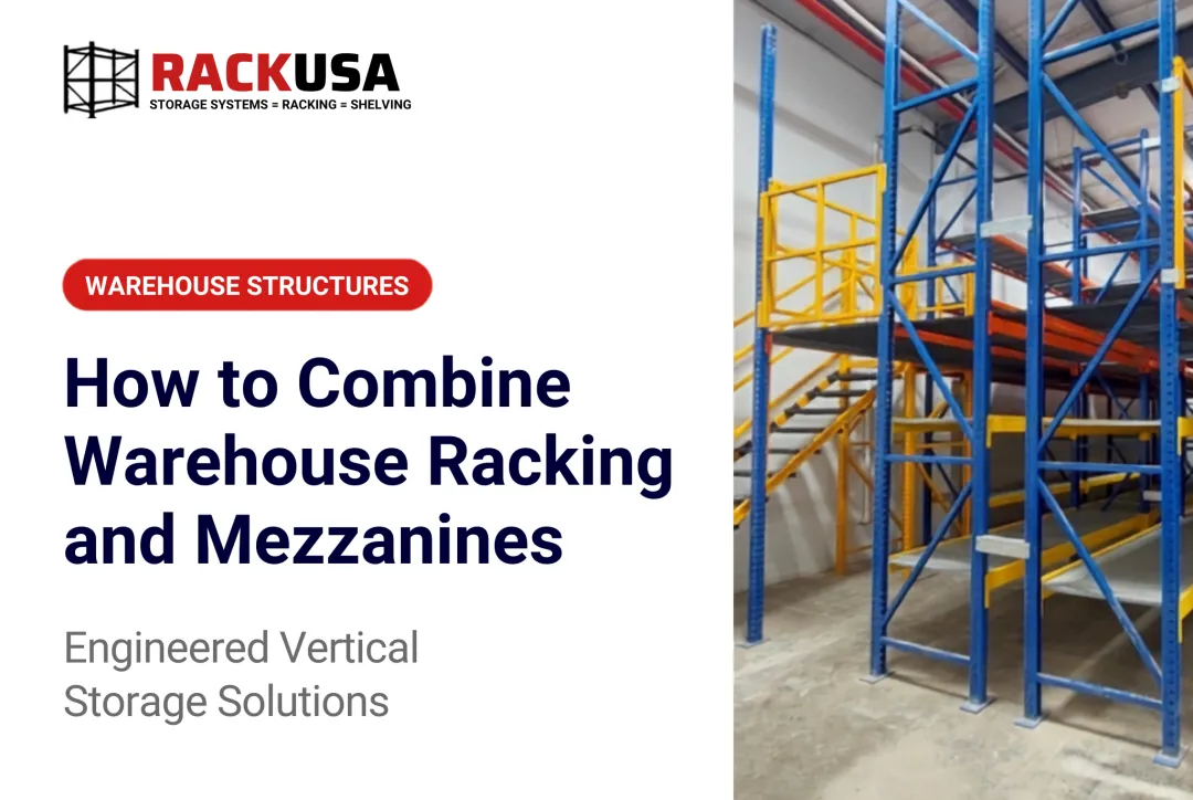 How to Combine Warehouse Racking and Mezzanines