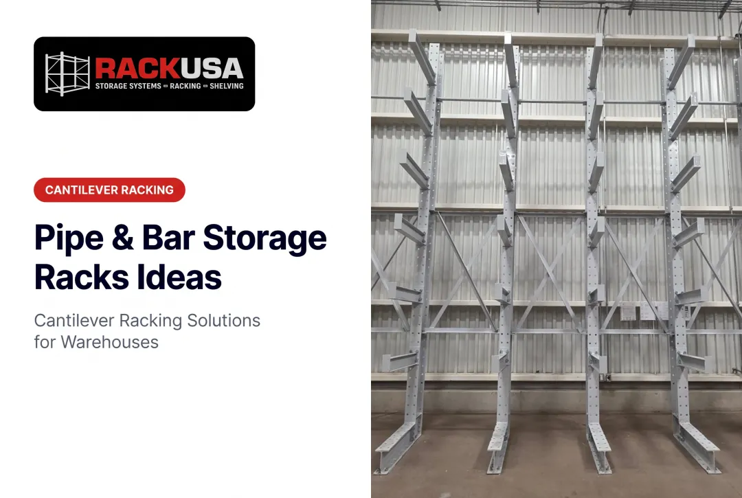 Pipe & Bar Storage Racks Ideas