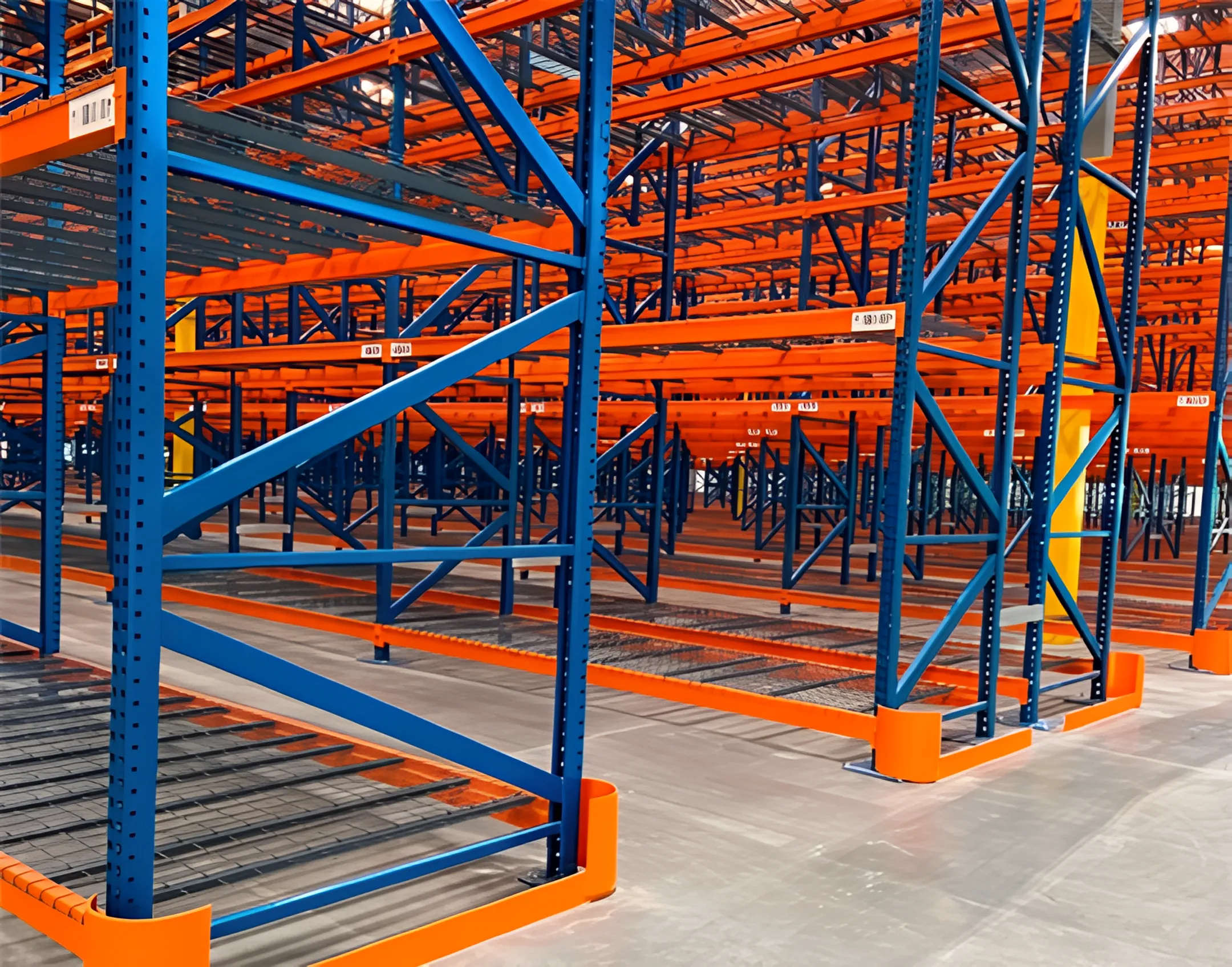 Manufacturing storage shelving