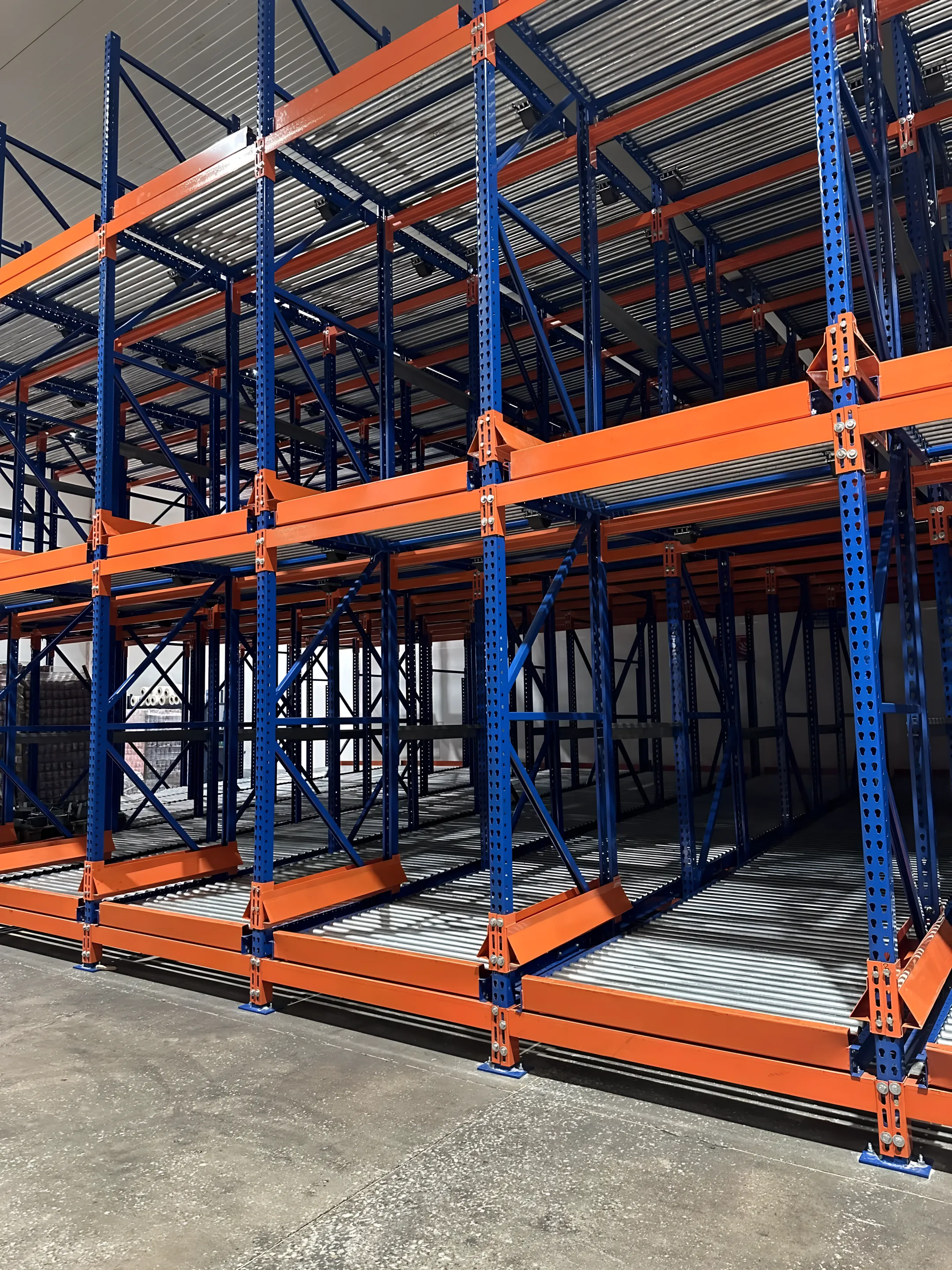 Retail stockroom shelving