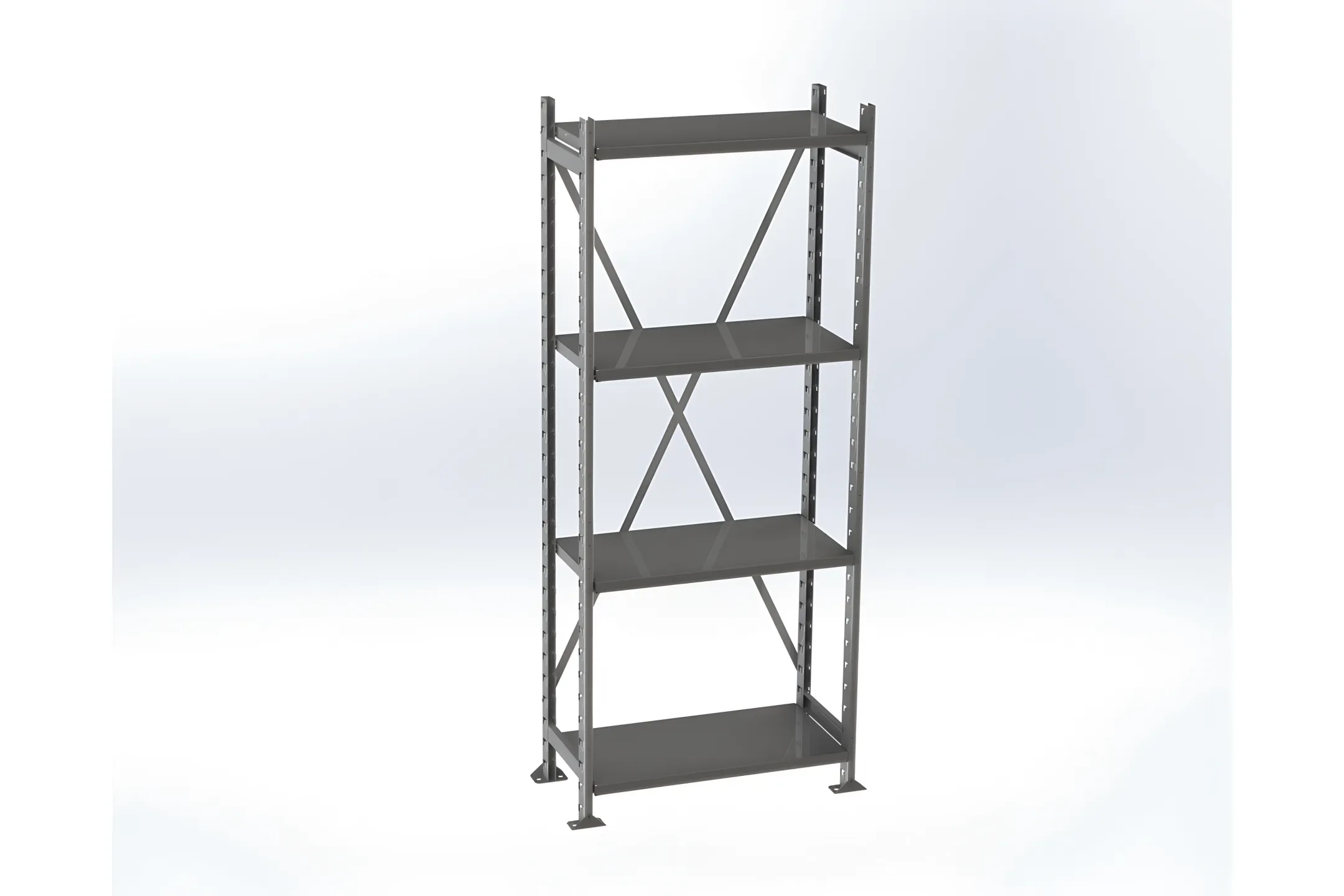 Boltless Tab Rack Shelving