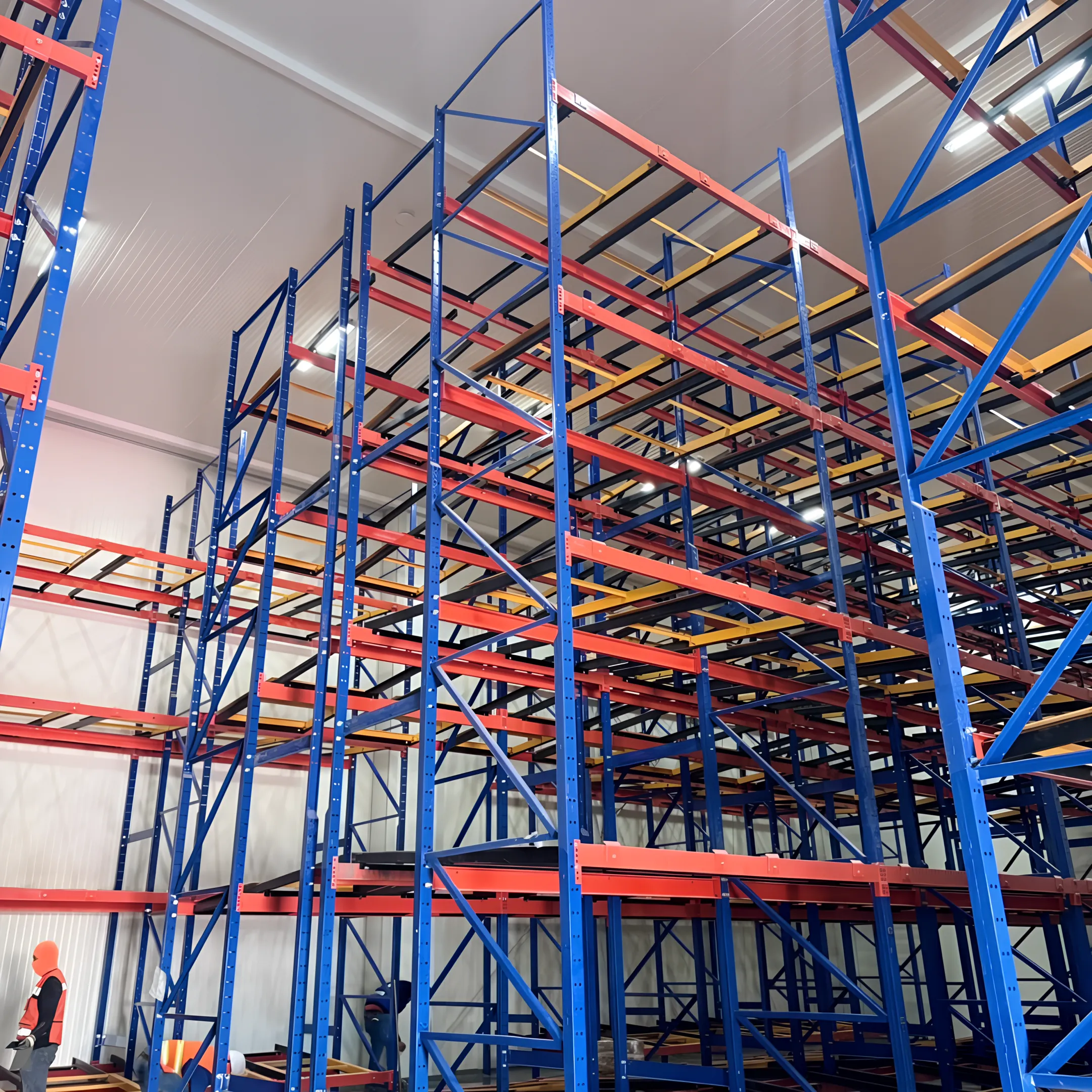 Push-Back Pallet Racking