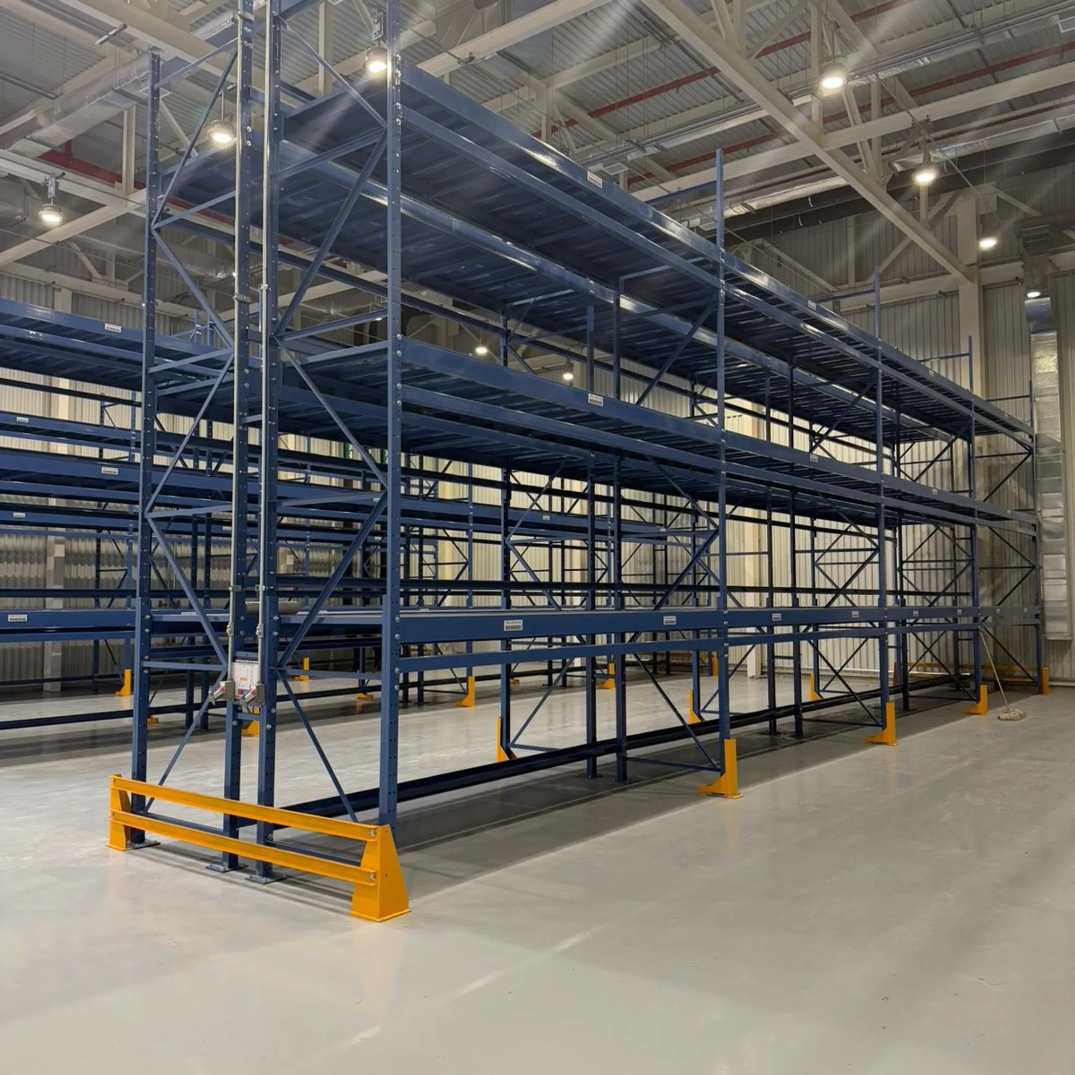 Structural Pallet Rack Beams and Upright Frames