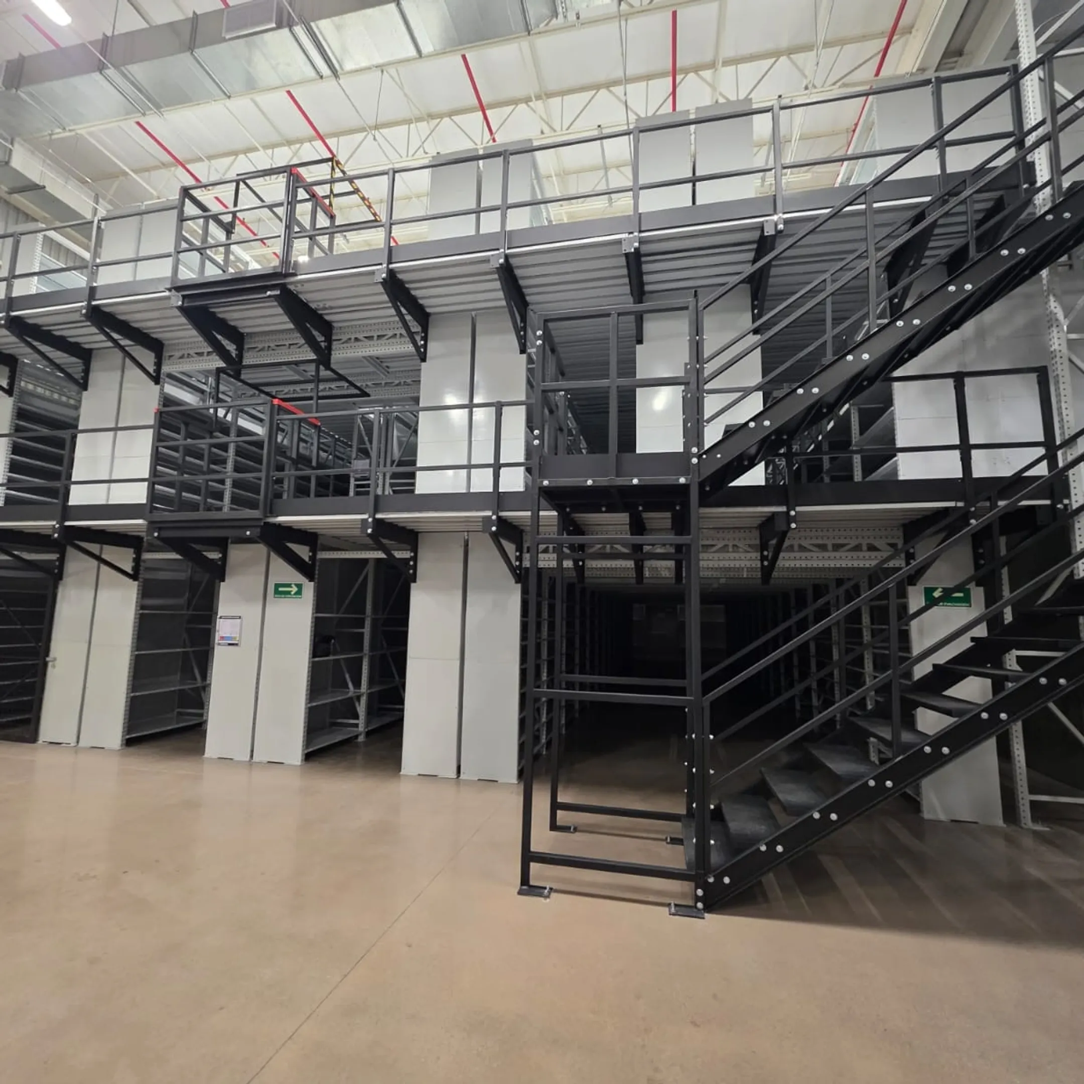 Rack Supported Mezzanine Systems for Warehouses