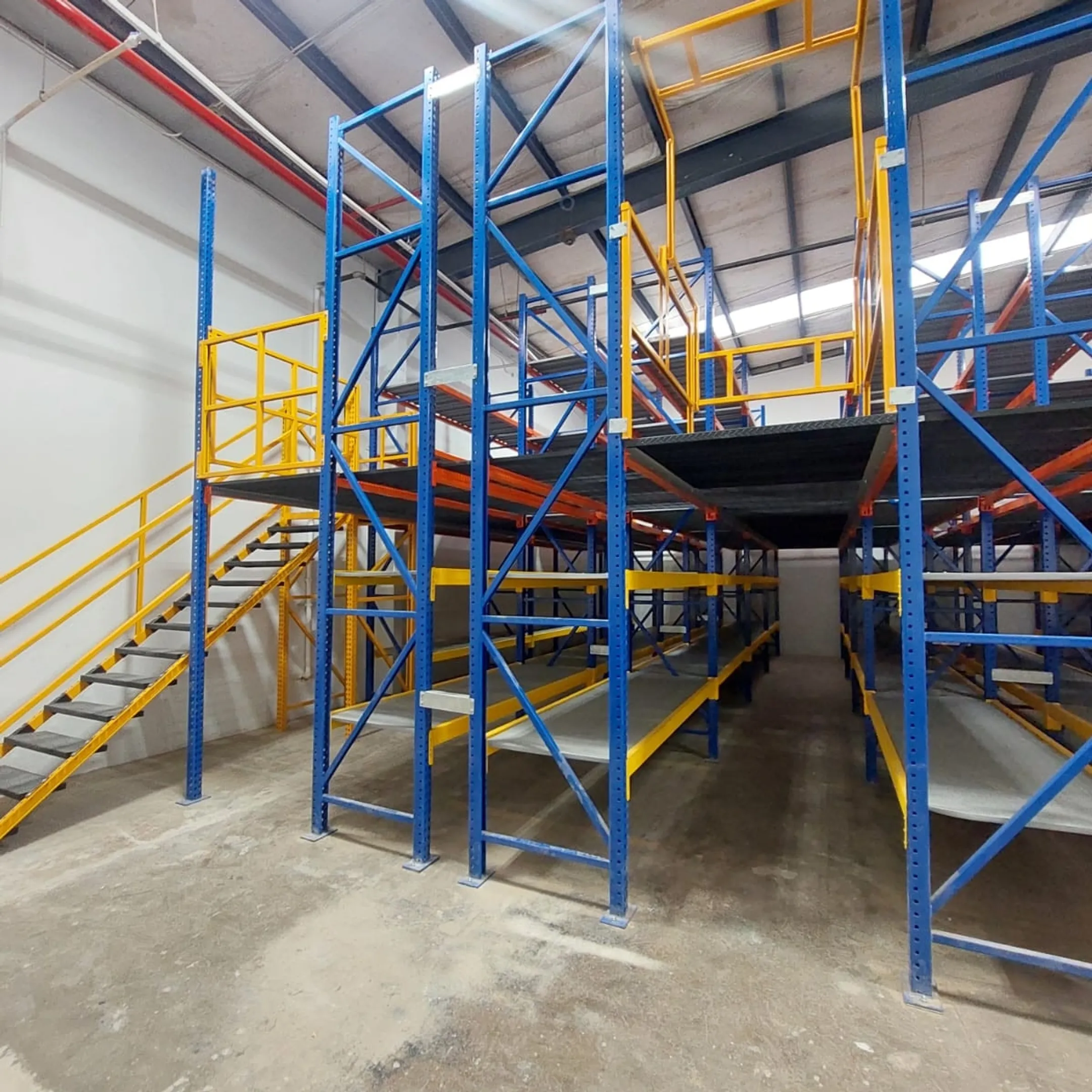 Mezzanine Decking & Steel Deck Options