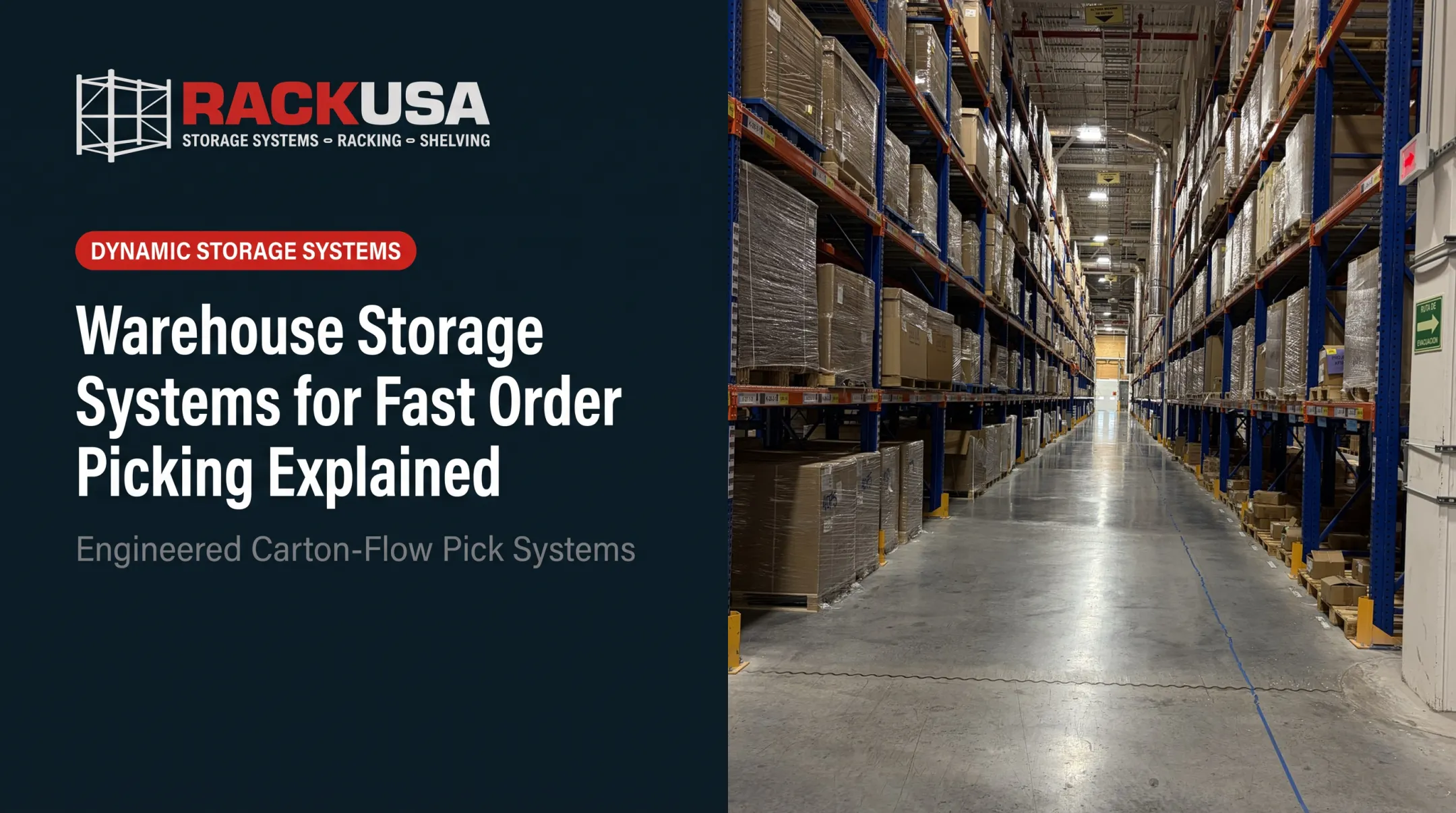Warehouse Storage Systems for Fast Order Picking Explained