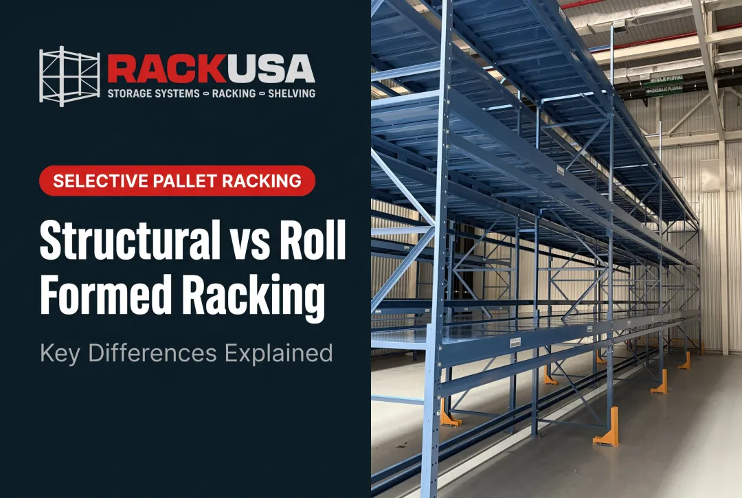 Structural vs Roll Formed Racking: Key Differences Explained