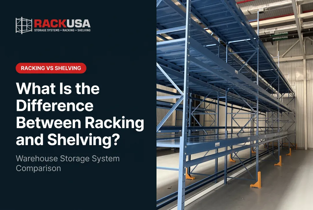 What Is the Difference Between Racking and Shelving?