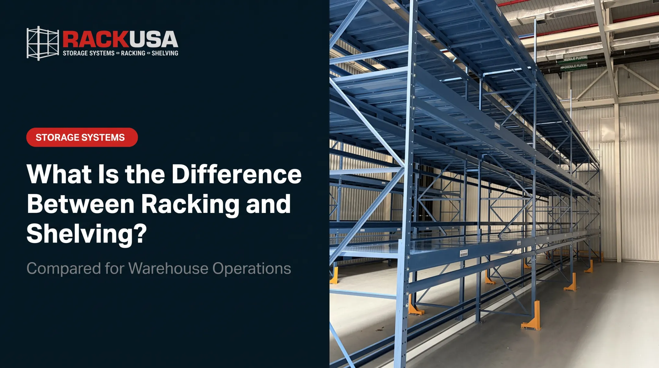 What Is the Difference Between Racking and Shelving?