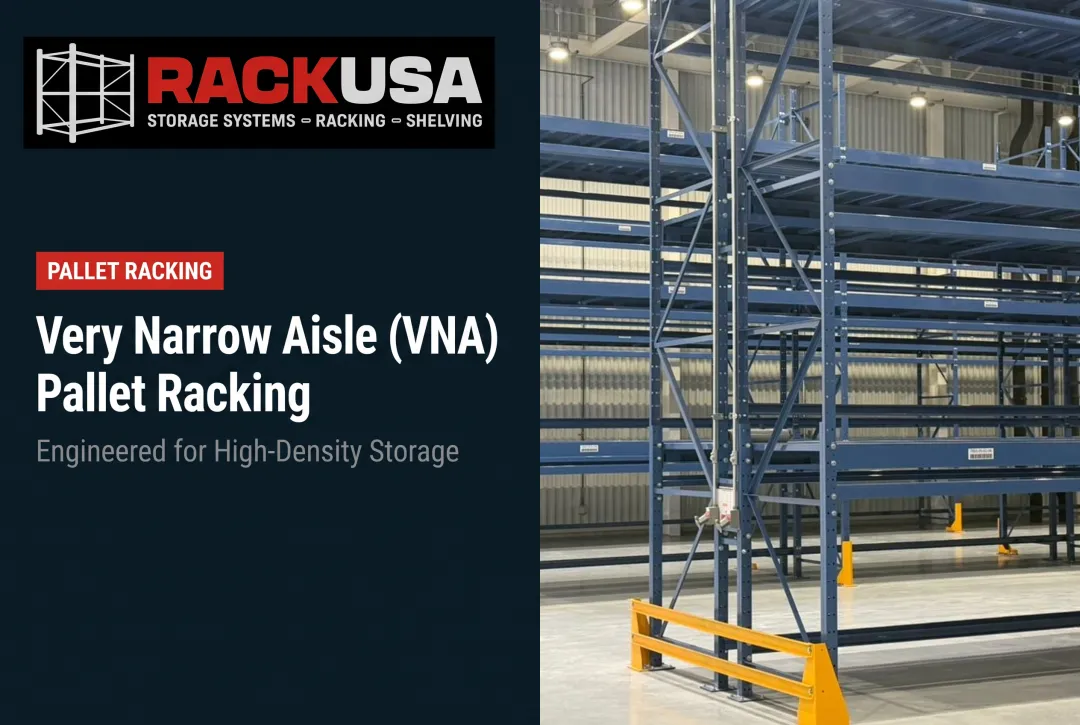 Very Narrow Aisle (VNA) Pallet Racking