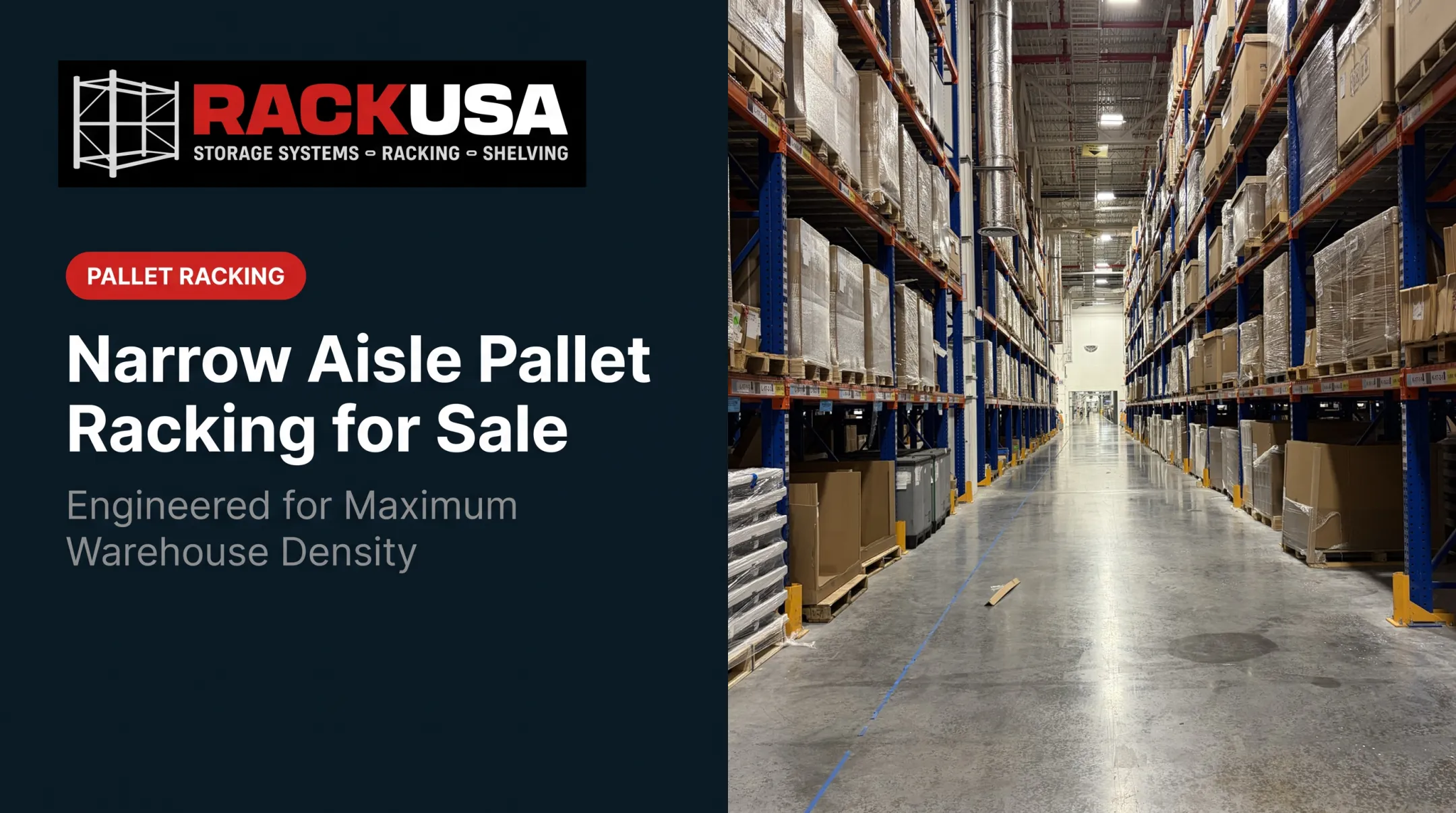 Narrow Aisle Pallet Racking for Sale