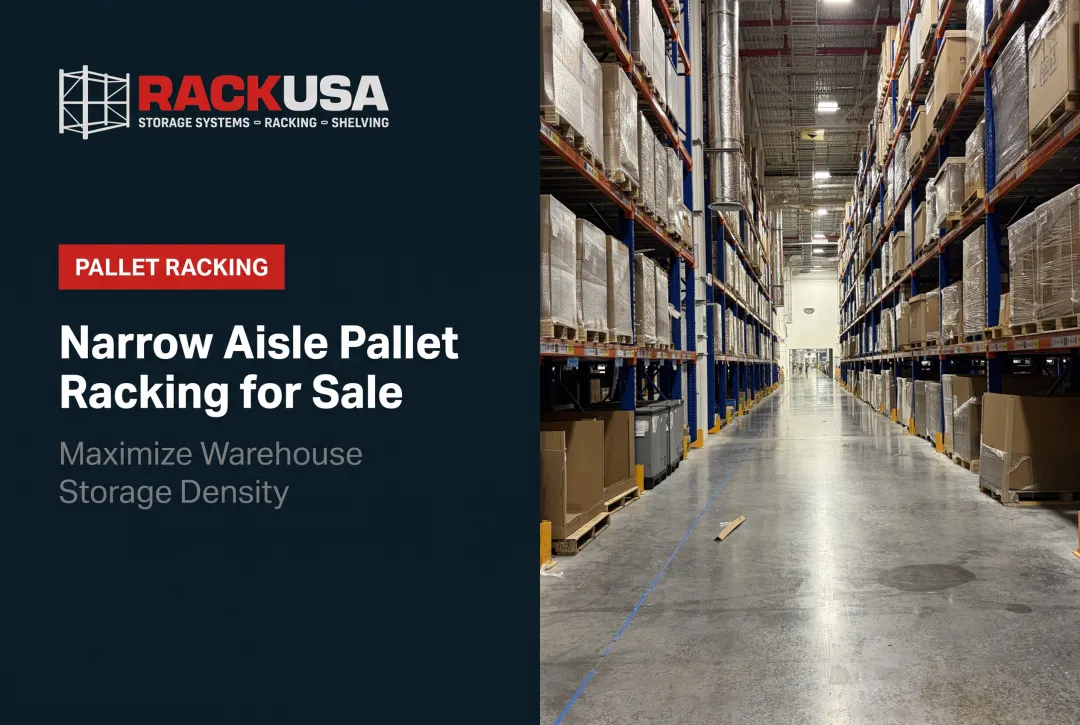 Narrow Aisle Pallet Racking for Sale