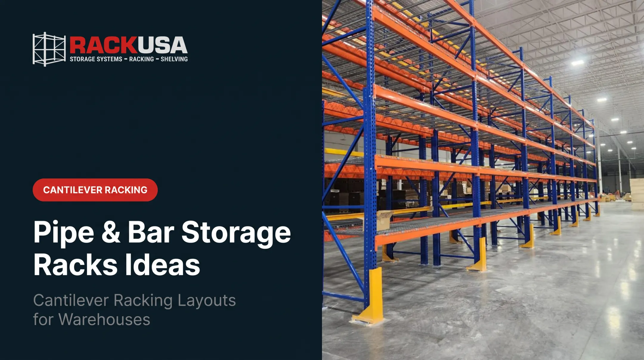 Pipe & Bar Storage Racks Ideas