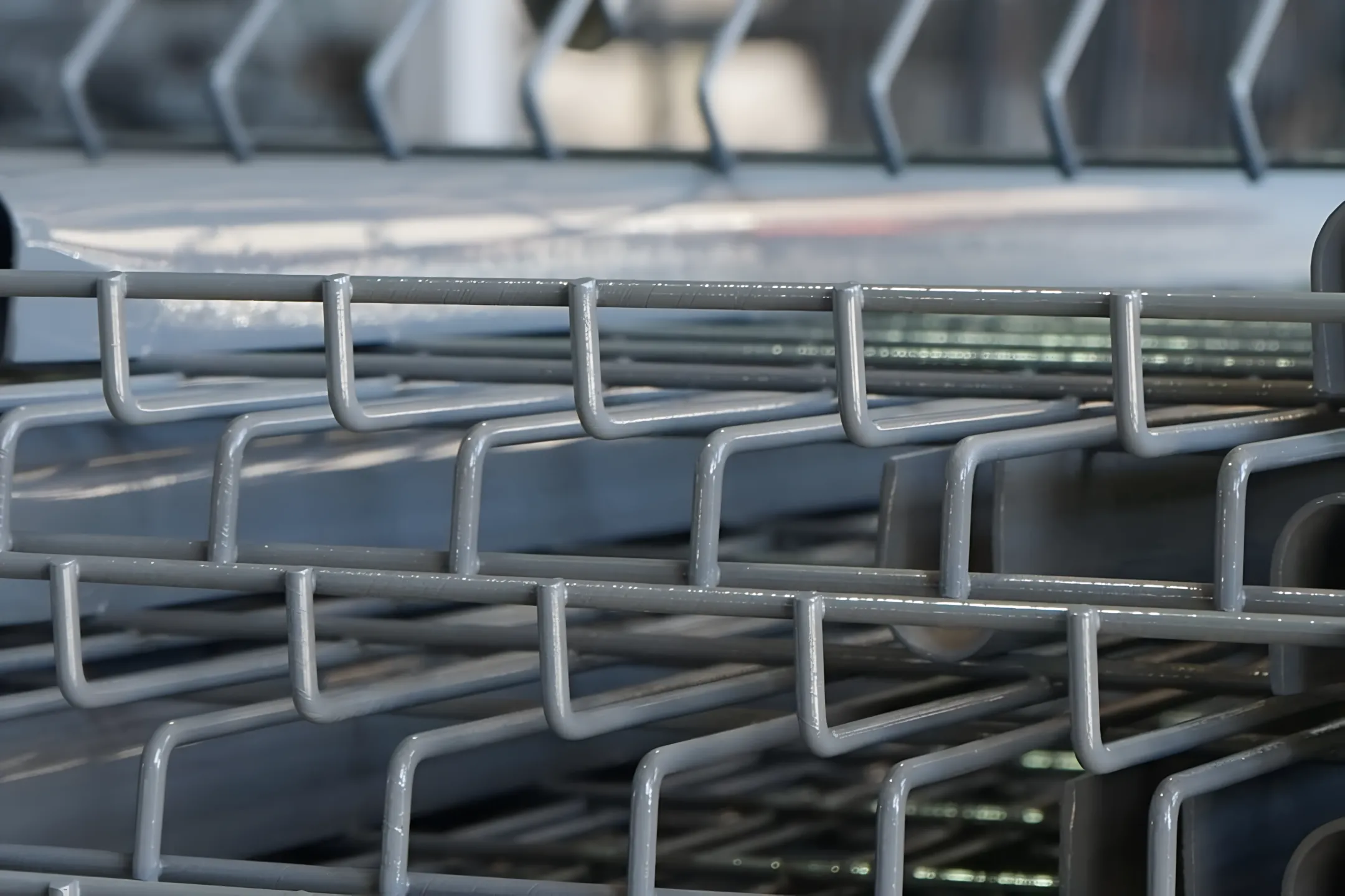 Waterfall Wire Decking for Pallet Racks