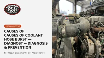 Causes of Coolant Hose Burst — Diagnosis & Prevention