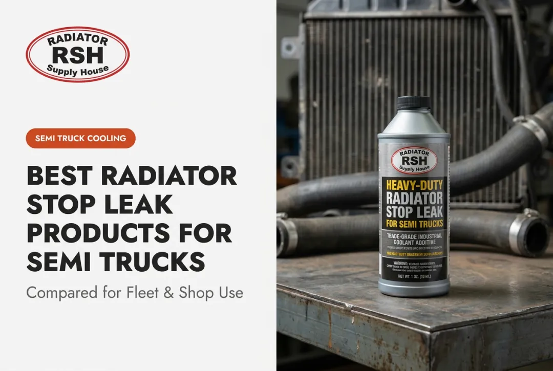 Best Radiator Stop Leak Products for Semi Trucks