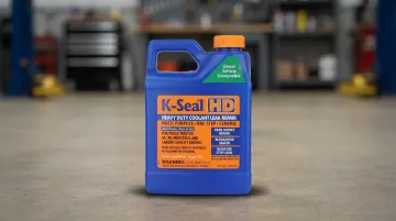 K-Seal HD heavy duty stop leak bottle for commercial vehicles and semi trucks