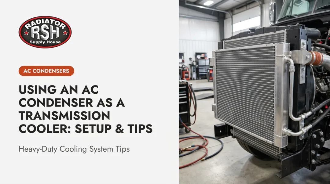 Using an AC Condenser as a Transmission Cooler: Setup & Tips